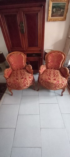 Paire fauteuils coussin - de, à