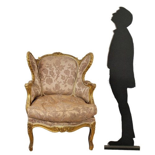 Bergère bois doré de - bois,