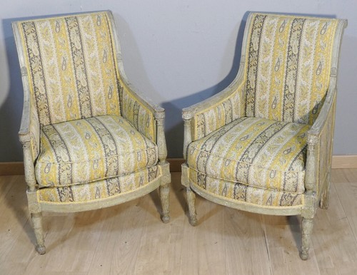 Paire bergères directoire - paire,