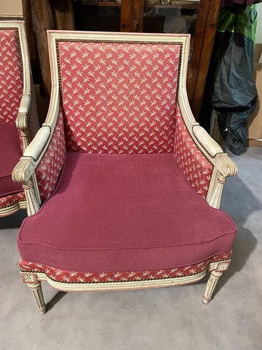 Paire bergeres rouges - de,