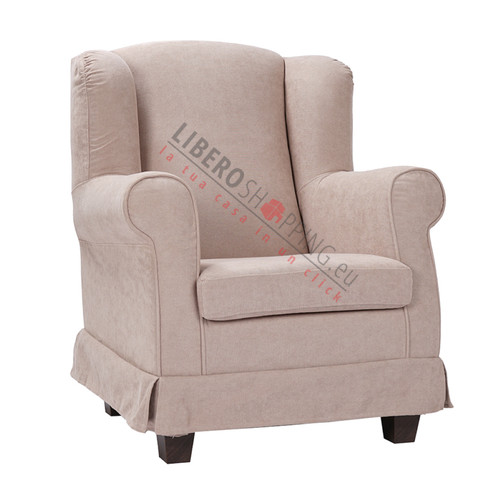 Fauteuil rembourré bergere - fauteuil, en
